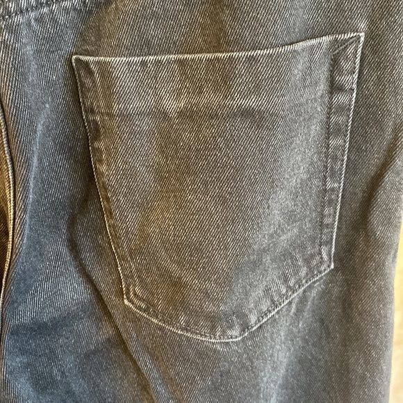 Zara High Rise Black Denim, size 10 - Picture 4 of 5